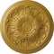 Ekena Millwork Damon Ceiling Medallion (Fits Canopies up to 3 3/8"), Hand-Painted Iridescent Gold, 20"OD x 1 1/2"P CM20DAIGS - alternate 1